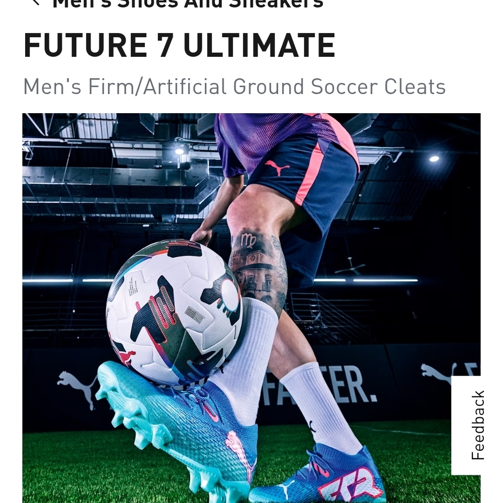Puma Future 7 Ultimate Turquoise Soccer Cleats